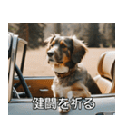 //架空犬映画//（個別スタンプ：35）