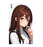 ささやき女の子 5（個別スタンプ：15）