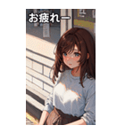 ささやき女の子 5（個別スタンプ：28）