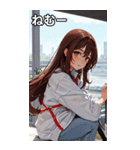 ささやき女の子 5（個別スタンプ：34）