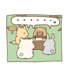 ともだちはくま(イラストがスタンプに)5（個別スタンプ：20）