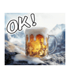 美味しいビールが飲みたいな（個別スタンプ：9）