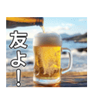 美味しいビールが飲みたいな（個別スタンプ：22）