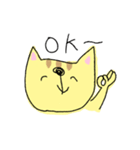 スマイルねこ美（個別スタンプ：1）
