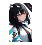 ささやき女の子 2（個別スタンプ：10）