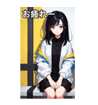 ささやき女の子 2（個別スタンプ：28）