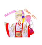 頑張る巫女お姉さん  7（個別スタンプ：7）
