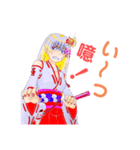 頑張る巫女お姉さん  7（個別スタンプ：12）