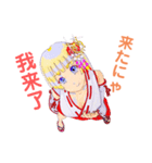 頑張る巫女お姉さん  7（個別スタンプ：14）