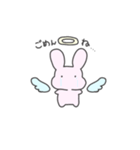 ウサギは1羽（個別スタンプ：3）