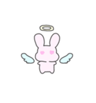 ウサギは1羽（個別スタンプ：35）