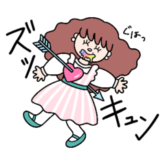 [LINEスタンプ] アシュリーのメルヘンな日常