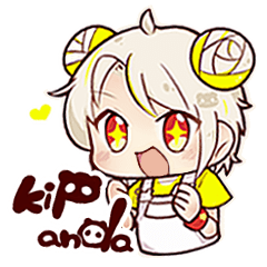 [LINEスタンプ] kipandaの日常スタンプ