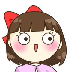 [LINEスタンプ] おりぼんうゆちゃん