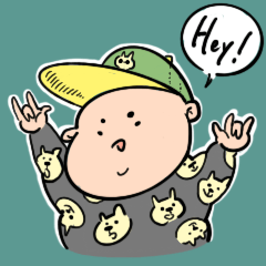 [LINEスタンプ] ファンキーベイビーだよ