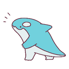 [LINEスタンプ] シャチモ