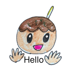 [LINEスタンプ] たこやきっど2