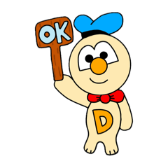 [LINEスタンプ] DオタのDくん！