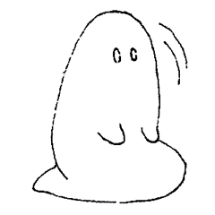 [LINEスタンプ] ghost stamp 7