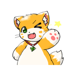 [LINEスタンプ] ミロメくんとミロネちゃん英語日本語