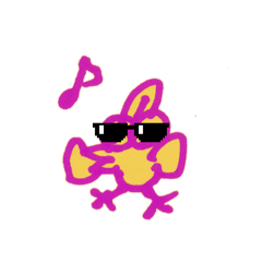 [LINEスタンプ] プテラさん。【誕生日ver.】