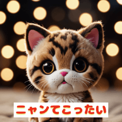 [LINEスタンプ] かわいい動物のぬいぐるみスタンプ