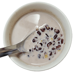 [LINEスタンプ] 食品シリーズ:祖父母の小豆ミルク #16