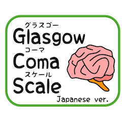 [LINEスタンプ] GCS (Glasgow Coma Scale) 日本語版