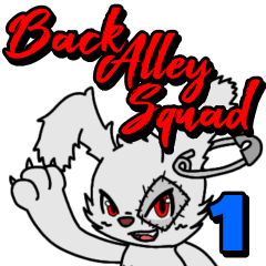 [LINEスタンプ] Back Alley Squad Vol.1