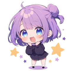 [LINEスタンプ] ちび紫御ちゃん2