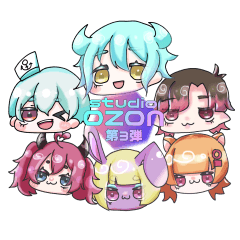 [LINEスタンプ] OZONイラスト部LINEスタンプその③