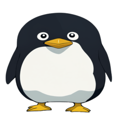 [LINEスタンプ] ありきたりペンギン