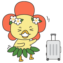 [LINEスタンプ] 熱い夏が来た！ flowerkko