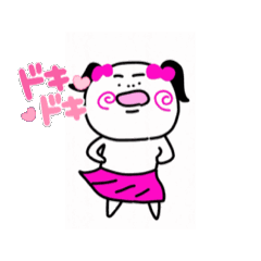 [LINEスタンプ] 動くちえみ