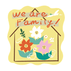 [LINEスタンプ] We are family！クリスチャンスタンプ♪♫