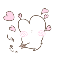 [LINEスタンプ] もちっとうしゃぎ