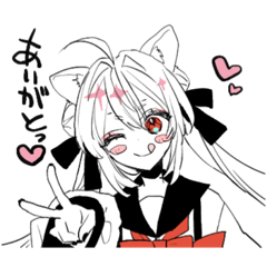 [LINEスタンプ] 雪汰の看板娘ちゃんず