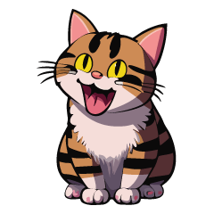 [LINEスタンプ] ほのぼのキャットタイム2