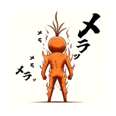 [LINEスタンプ] Carrot hero