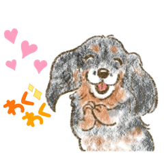 [LINEスタンプ] My Dog Stickers-chihuahua ＆dachshund-