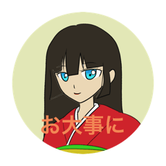 [LINEスタンプ] 丁寧語挨拶イラストスタンプ