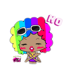 [LINEスタンプ] 道頓堀FUNK アフロスタンプ1