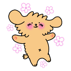 [LINEスタンプ] 愛らしい犬のルーキー