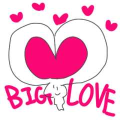 [LINEスタンプ] ウサギのスタンプをかきました3