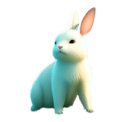 [LINEスタンプ] デジタルウサギのファンタジースタンプ