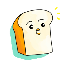 [LINEスタンプ] おいしいパン 1