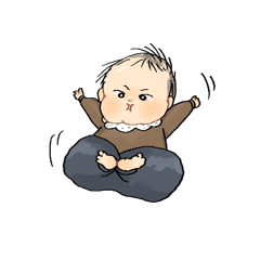 [LINEスタンプ] あおちゃんバブのスタンプ