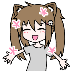 [LINEスタンプ] またたびよーじょ2