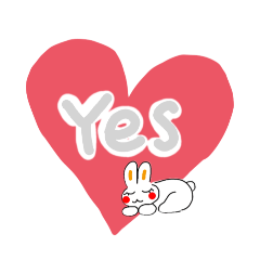 [LINEスタンプ] Yes＆はい★スタンプ