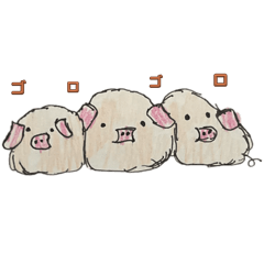 [LINEスタンプ] かわいいブタスタンプ